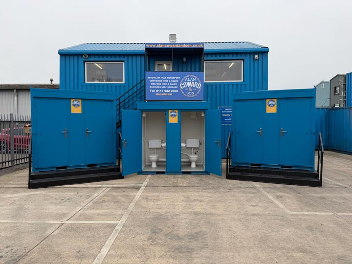 Container Hire from Alan Coward and Son Ltd near Bristol