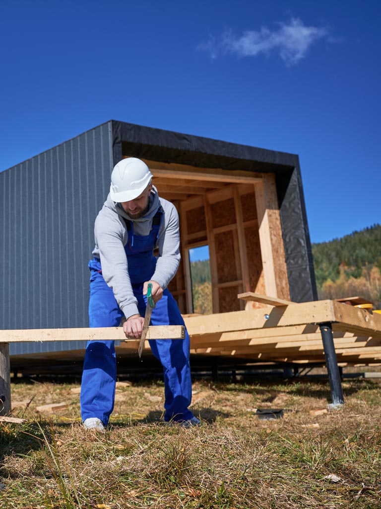 Constructing Shipping Containers into Homes